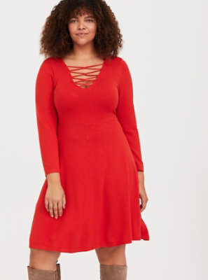 torrid sweater dress