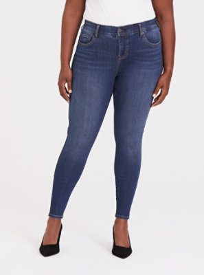 Plus Size - Bombshell Skinny Jean - Premium Stretch Medium Wash - Torrid