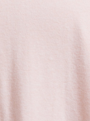 Plus Size Super Soft Plush Light Pink Dolman Long Sleeve Top Torrid