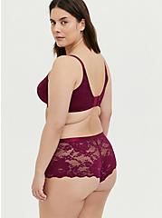Full-Coverage Balconette Lightly Lined Exploded Floral Lace 360° Back Smoothing™ Bra, , alternate