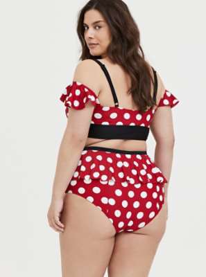 torrid minnie mouse bathing suit