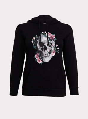 torrid skull hoodie