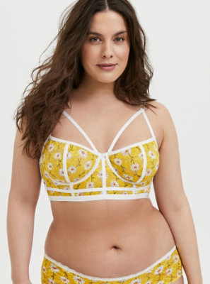 plus size underwire bralette