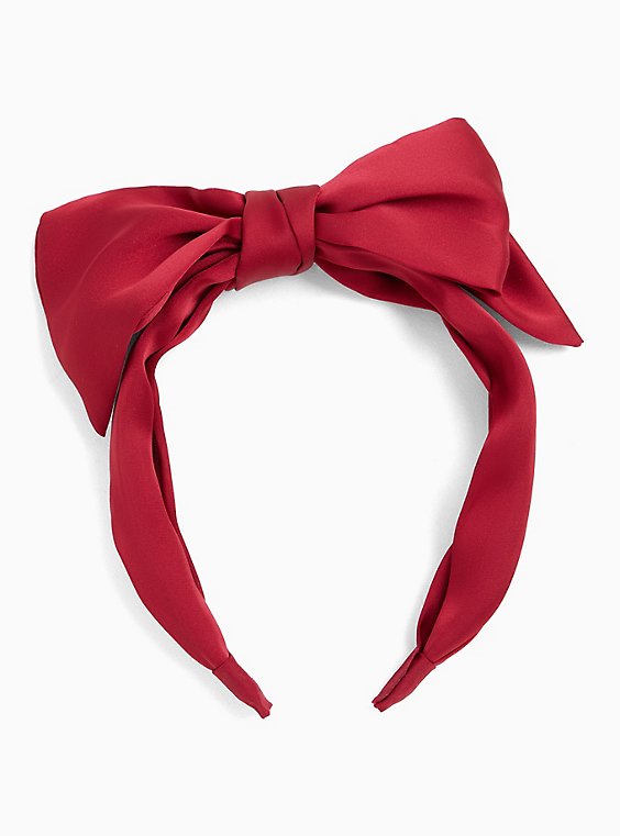 Red Bow Headwrap