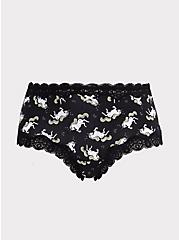 NWT TORRID Black Unicorn Cotton Cheeky Panty Size 2 Underwear
