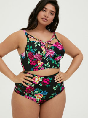 plus size swimsuits clearance