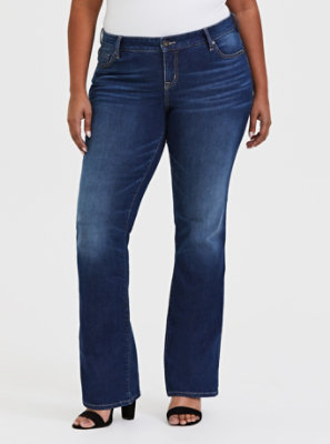 relaxed boot cut jeans