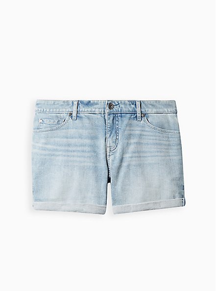 5 Inch Vintage Stretch Mid-Rise Short, TRIPPIN, hi-res