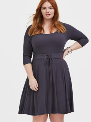 plus size corset dress with sleeves