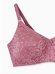 Mauve Purple 360° Back Smoothing™ Lightly Lined Everyday Wire-Free Bra , DRIED CRANBERRY BURGUNDY, alternate