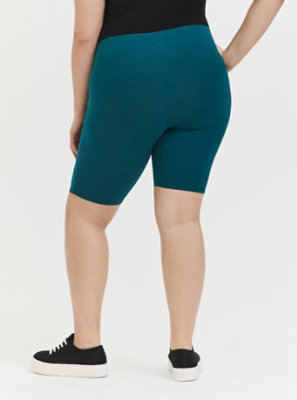 teal bike shorts