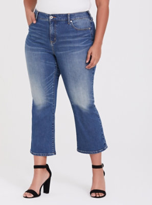 high rise flare jeans plus size