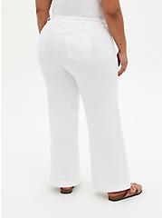 Wide Leg Vintage Stretch High-Rise Jean, OPTIC WHITE, alternate