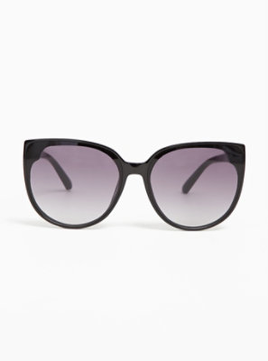 Plus Size - Black & Ombre Cat Eye Sunglasses - Torrid