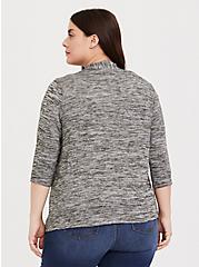 Plus Size - Slub Cardigan Open Front Sweater - Torrid