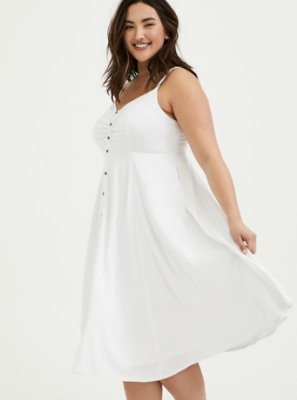 torrid all white dresses