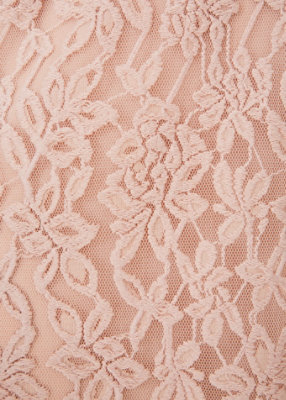 pale pink lace dress