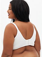 White 360° Back Smoothing ™ Lightly Lined Everyday Wire-Free Bra, CLOUD DANCER, alternate