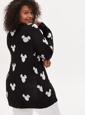 mickey mouse dress and cardigan