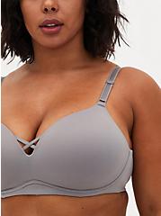 Silver 360° Back Smoothing™ Push-Up Wire-Free Bra, SILVER FILAGREE, alternate