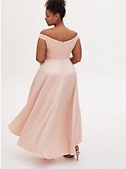 Disney Sleeping Beauty Aurora Special Occasion Light Pink Off Shoulder Gown , PALE BLUSH, alternate