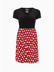 Disney Minnie Mouse Polka Dot Skater Dress , DOT PRINT, hi-res