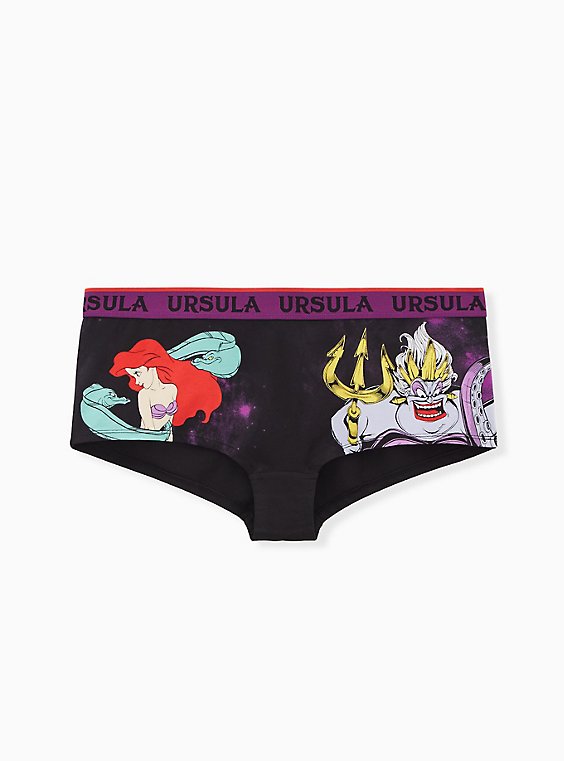 Details about   Torrid Boyshort Panties Underwear Disney Little Mermaid Villains Ursula 6 30