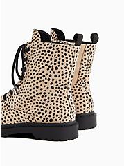 Stevie Lace-Up Combat Boot - Faux Leather Leopard (WW), ANIMAL, alternate