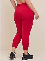 Plus Size Everyday Fleece Crop Active Jogger In Classic Fit, JESTER RED, alternate