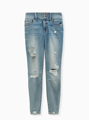torrid distressed jeans