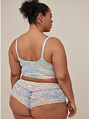 Simply Lace Mid-Rise Cheeky Panty, RAINBOW, alternate