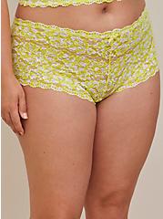 Simply Lace Mid-Rise Cheeky Panty, REAL DEAL LEO, alternate