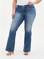 Luxe Slim Boot Jean - Super Stretch Light Wash, TYPHOON, hi-res