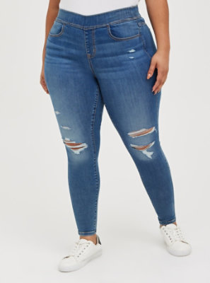 Plus Size - Lean Jean Skinny Super Soft High-Rise Jean - Torrid