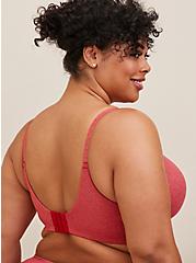 Everyday Wire-Free Lightly Lined Heather 360° Back Smoothing™ Bra, JESTER RED HEATHER RED, alternate
