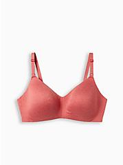 Everyday Wire-Free Lightly Lined Heather 360° Back Smoothing™ Bra, JESTER RED HEATHER RED, hi-res