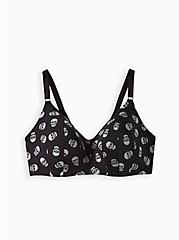 Everyday Wire-Free Lightly Lined Print 360° Back Smoothing™ Bra, POLKA DOT SKULL, hi-res