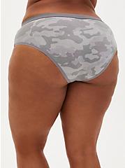 Cotton Mid-Rise Hipster Panty, COZY CAMO, alternate