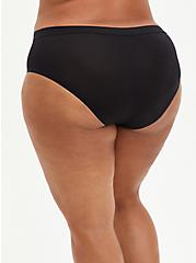 Second Skin Mid-Rise Hipster Panty, RICH BLACK, alternate