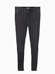 Plus Size Bombshell Skinny Jean - Super Soft Black Stripe, BLACK STRIPE, hi-res