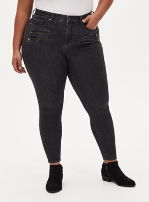 dark grey super skinny jeans