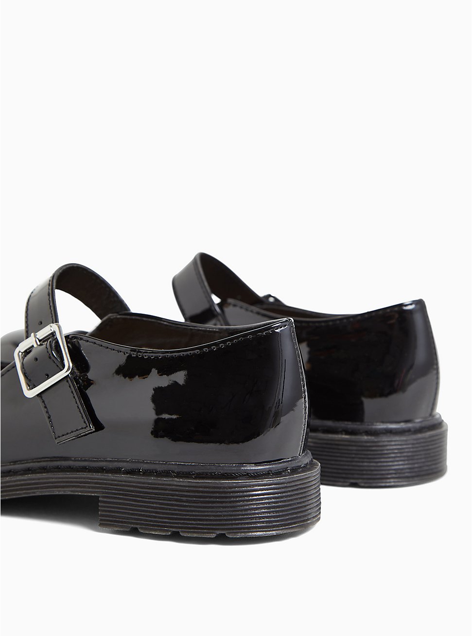 Cute Shiny-Patent-leather Flats single-shoes womens super plus size 52 college 