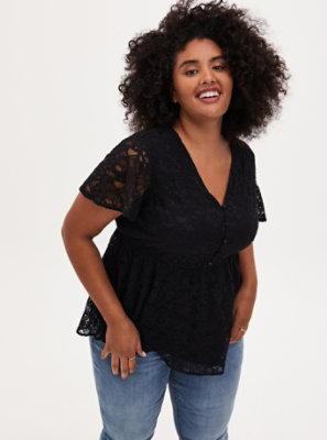 torrid lace top