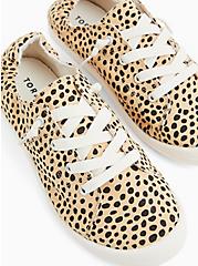 Plus Size Cheetah Ruched Sneaker (WW), MULTI, hi-res