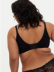 Black Lace 360° Back Smoothing™ Push-Up Everyday Wire-Free Bra, RICH BLACK, alternate
