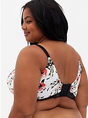 White Floral 360° Back Smoothing™ Lightly Lined Everyday Wire-Free Bra, ROMANTIC WATERCOLOUR FLORAL, alternate