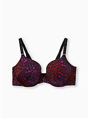 T-Shirt Lightly Lined Print Front Close 360° Back Smoothing™ Bra, HEART SWIRLS MULTI, hi-res