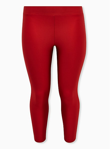 Platinum Legging - Liquid Knit Red, RED, hi-res