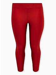 Plus Size Platinum Legging - Liquid Knit Red, RED, hi-res