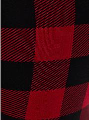 Platinum Legging - Sweater Knit Plaid Red, MULTI, alternate